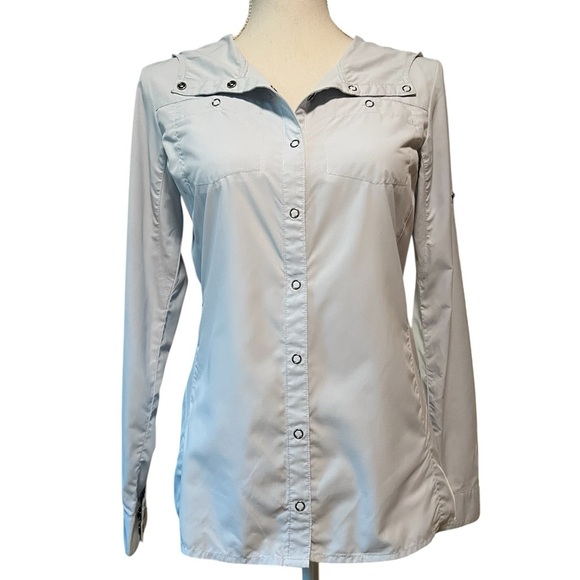 Kuhl Tops - Kuhl Women's Light Gray Hooded Top Size XS